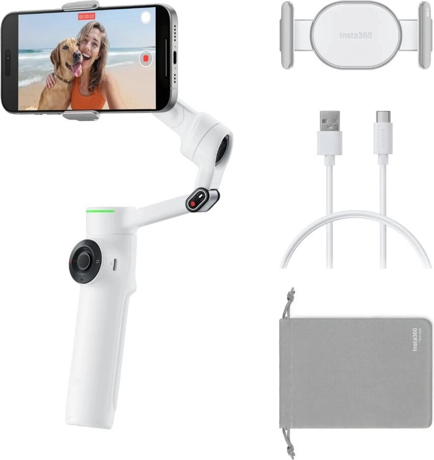 Insta360 Стабилизатор Flow 2 Pro (Standard Bundle) Summit White